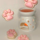 Scented wax in the shape of little paws